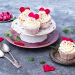 Zaľúbený valentínsky cupcake